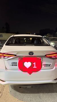 كورلا هايبر موديل 2024شكل الخليجي للبيع فقط     داخل اسود جلد  كشن كهر...