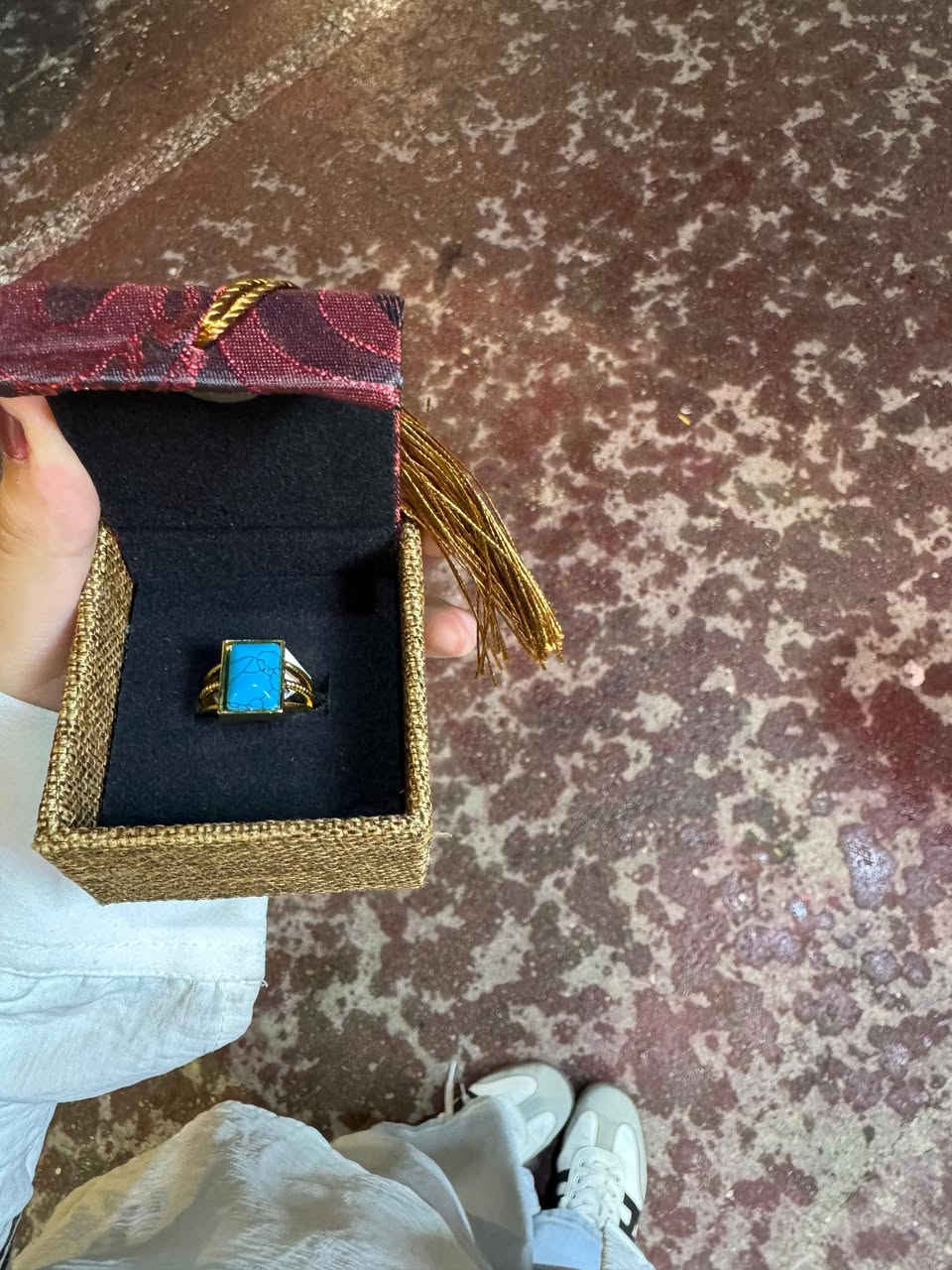 ذهب برازيلي طلاء ثابت 💯
تلكوها عند اكسسوارات زمردة  اسعار خياليه


**إذا كنت صاحب هذا الإعلان وتريد حذفه لأي سبب، رجاءا أرسل رسالة إلى الدعم الفني**