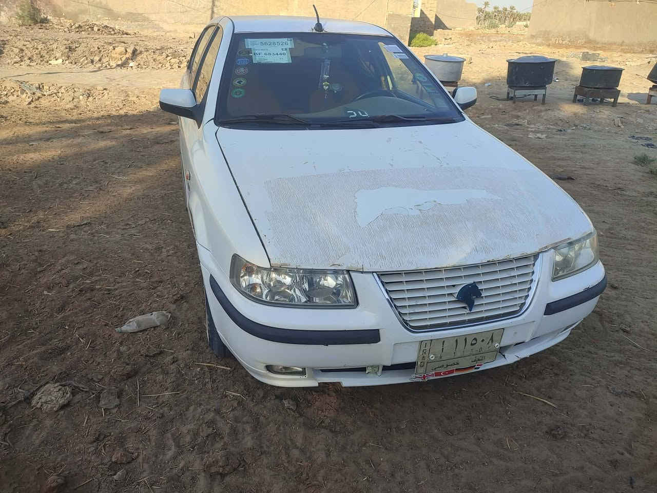 سلام عليكم سمند خصوصي رقم نجف سياره نظيفه ماكينه وكير وحداديه تخم تاير تبريد سياره جاهز بيها جاملخ الامامي تبديل الباقه كفاله عامه مكان الديوانيه الغماس هذا رقم راعي *********** مكلف بالنشر والله  السعر 35
