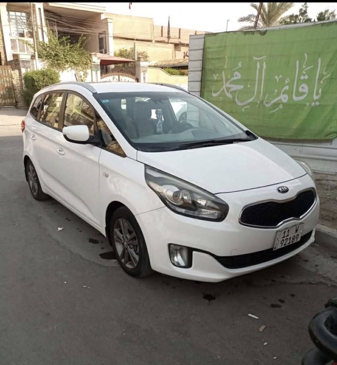 السلام عليكم للبيع كيا كارنز خليجي موديل٢٠١٥كير مكينه مكفول رقم بغداد نكليزي  *********** مكاني بغداد السعر ١٥٣
