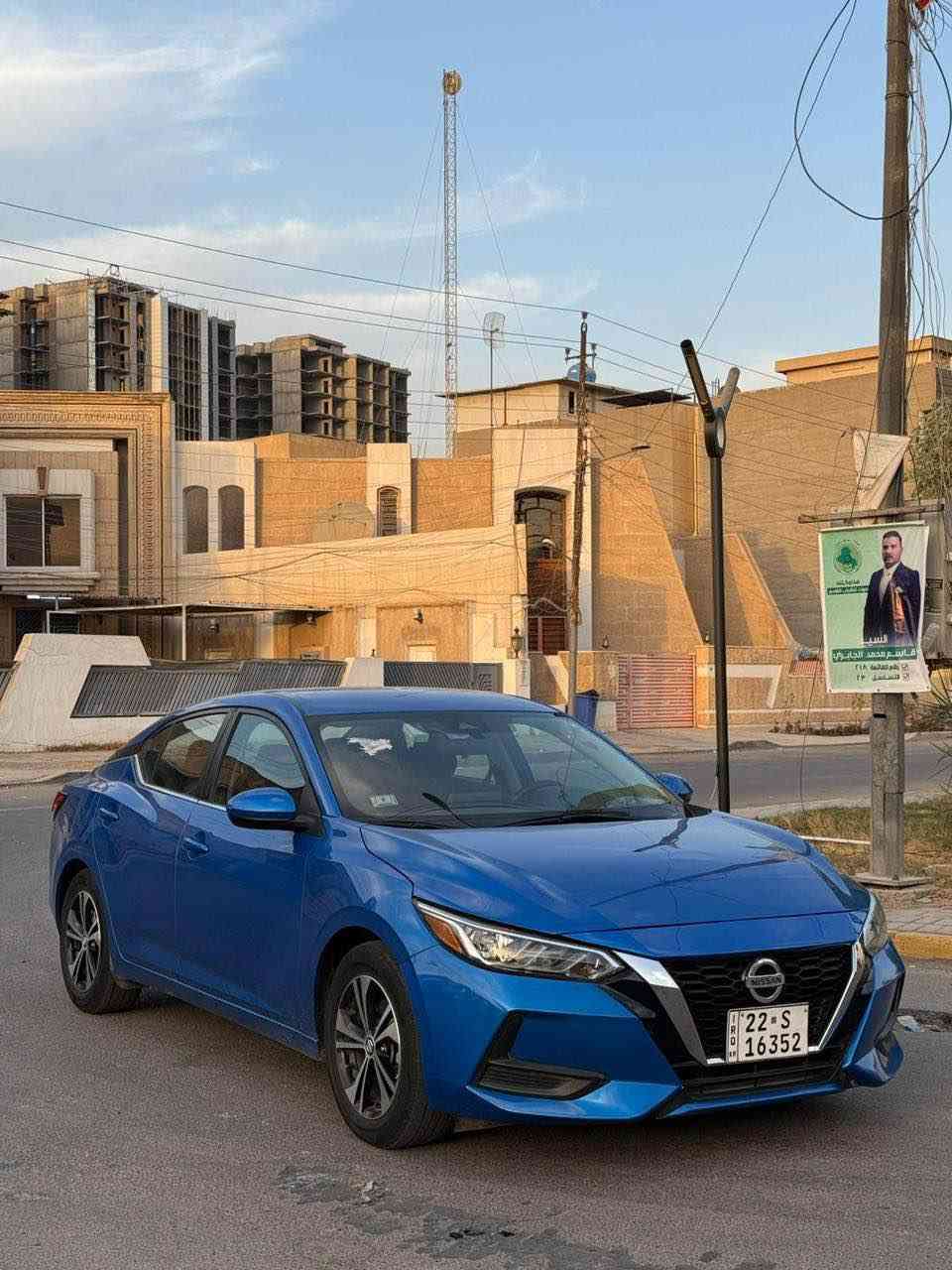 السلام عليكم 
للبيع نيسان سنترا ازرق SV 2023
محرك 20 
ماشي 18 الف ميل 
صبغ بس بنيد بدون دواخل شرط الفحص
سيارة كلش جديدة
مكاني بغداد
رقم *********** بغداد, العراق
