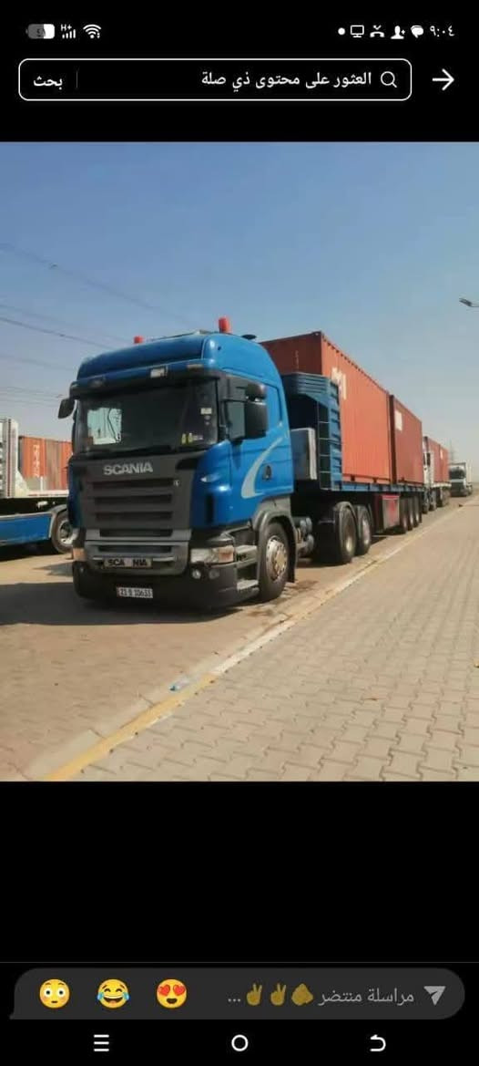 سلام عليكم سكانيه البيع السياره 2005مكينه R420رتايدر السياره جوبلس امامي باج بطن مربوطه 3محاور رقم سليمانيه العنوان الحله مشروع المسيب ***********ملاحضه غير متواجد عل الفيس
