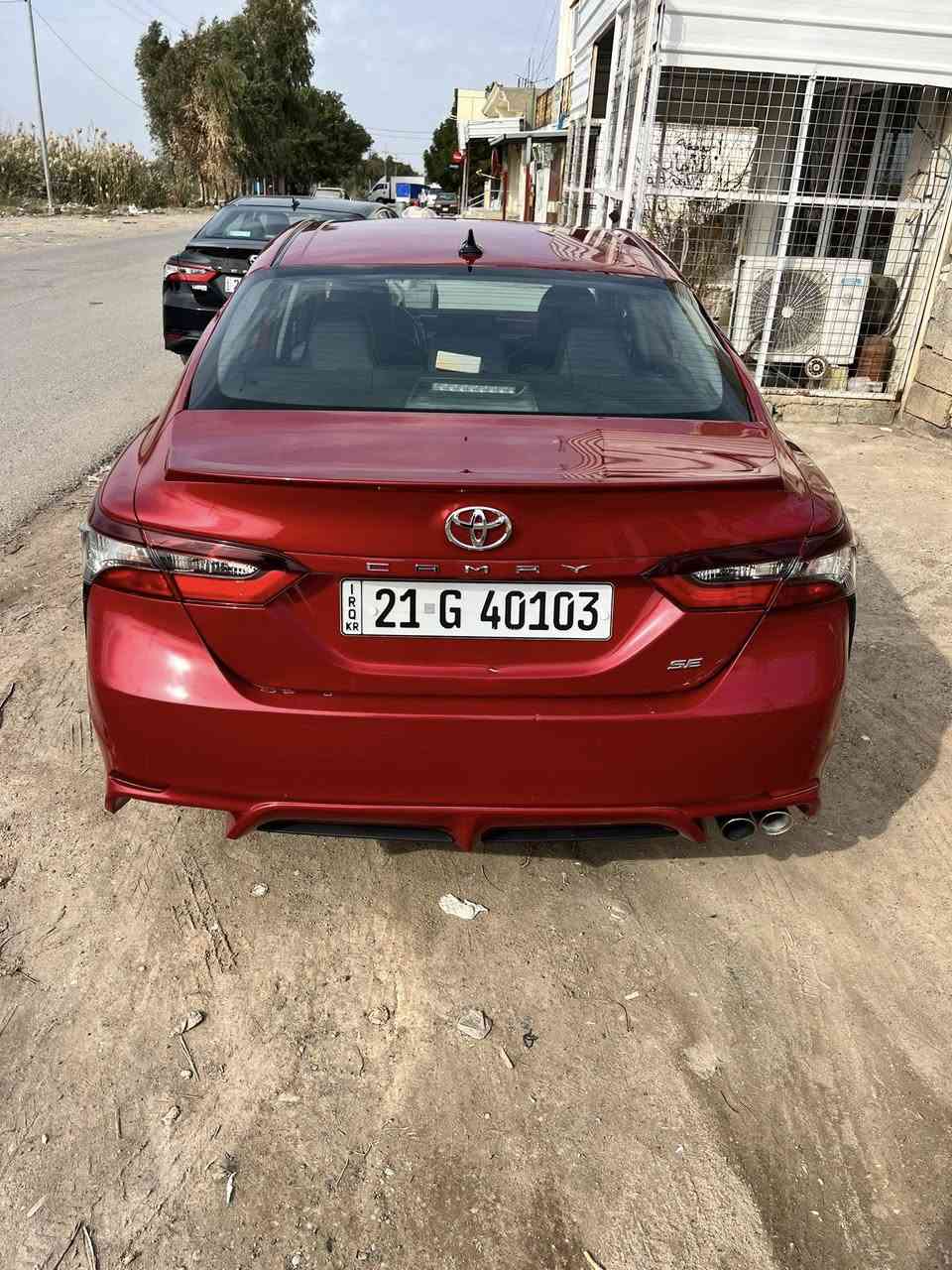 سلام عليكم تيوتا كامريSE موديل 2023امريكي حادث جاملغ خلفي  ماشيه50 K
تحكم ستيرن
رادار امامي
‎كشنات جلد +كشن سايق كهرباء
شاشه كبيره +كار بلي 
كامره خلفيه 
محرك 2500بانزين فقط
لايت ليد زنون بلاد
شفتات استيرن 8 نمر 
بلاتوث +تلفون +حاكيه
كروس سرعه 
مثبت سرعه 
تحديد مسار 
سعر 195 بيها مجال 
العنوان ديالى خانقين 
***********
