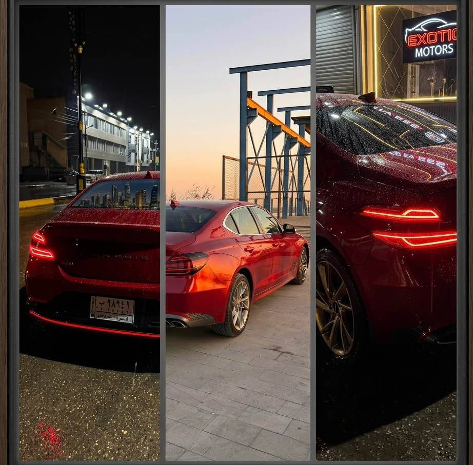 جينيسس g70 موديل 22 بصرة معوقين
حادثها فقط حافة الجاملغ الخلفي 
بدون ايرباك ماشيه 50 الف السياره 
بيع ومراوس حسب القناعه 
السعر 188 وبيها مجال بسيط للشراي 
***********
*********** البصرة, العراق
