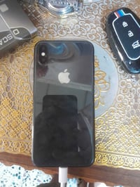 آيفون X • شاشة وبطارية مبدلة • بطارية 100%