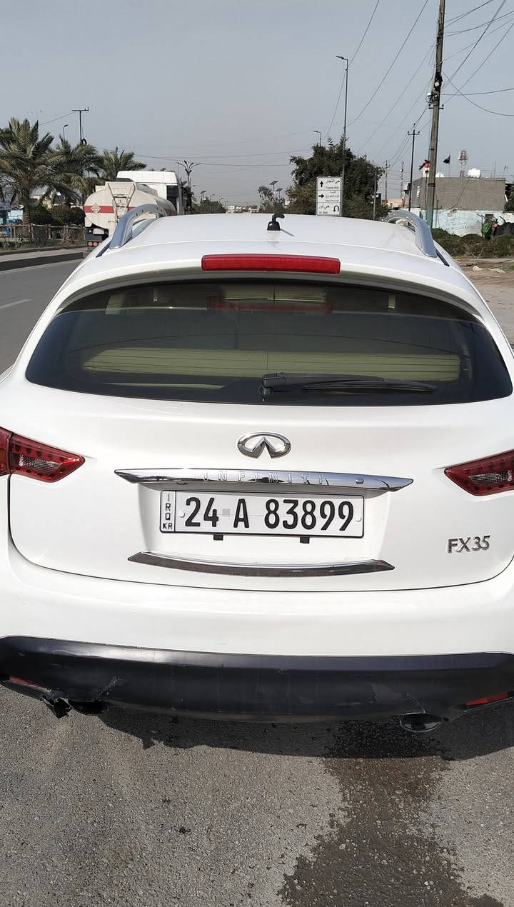 انفنتي  infiniti   fx35
موديل 2011محرك 6 سلندر 3500 مكفوله بلادي كير بلادي  مامفتوح شرط

رقم شمالي جديد ل 2029

مواصفات فول اعلى فئة بالانفنتي

فتحة سقف بصمه تشغيل بصمة ابواب بصمة جنطه جنطه شفط

دفع رباعي 4WD

سيدي جنجر خلفي بالجنطه ياخذ ٢٤ سيدي  وديفيدي بالحصان

 ٤ كاميرات  ٣٦٠ درجه 

شفتات ستيرن تبترونك

كشنات جلد 

كراسي كهرباء خزن ميموري  وتدفئة وتبريد الاماميه

تبريد قطعتين ثلج

دمام خلفي مع سستم صوت bose

اشاير مري ومري قلاب وشفط 

حساسات

دبل كزوز 

بجم زنون

 بيها جاملغ الخلفي والكرن الامامي مال الجاملغين

مكان   بغداد الشعب

سعر 125ورقه بيها مجال 

للاستفسار اتصال ***********
***********
