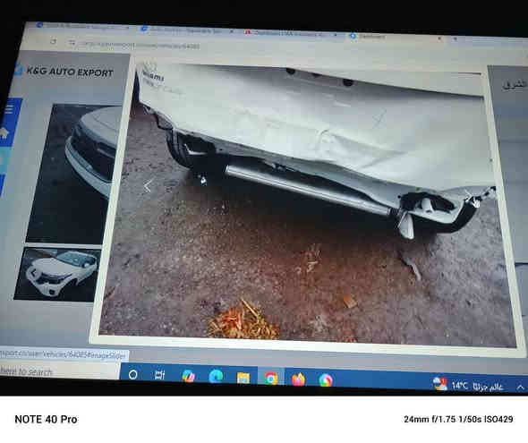 سليتوس 2024 امريكي حادث بسيط بجم كبس بدون ايرباك ماشيه 10 الف محرك 1600 توربو
***********
*********** بغداد
