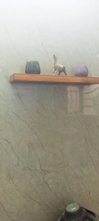 اسعد الله اوقاتكم بكل خير  جديد  جديد  رفوف ديكور مخفيه خشب وليس MDF  ...