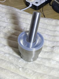 هاون مطبخ • ستانلس ستيل • ١٢٠٠غ