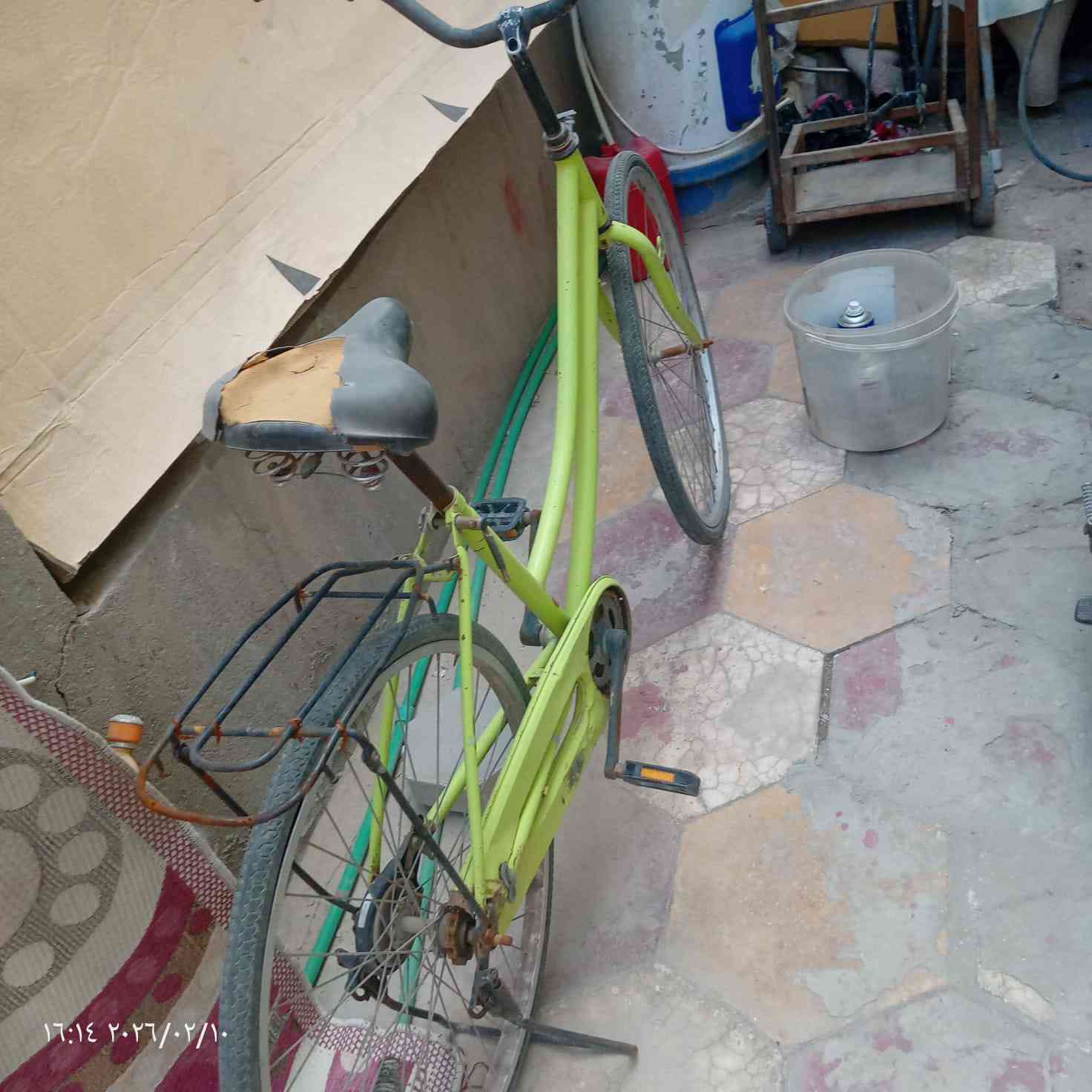 سلام عليكم باسكل بطه حجم 26 شوف عينك ب40 وبي مجال مكاني النجف حي الوفاء قرب مركز الوفاء القديم رقم ل هاتف *********** واتساب
