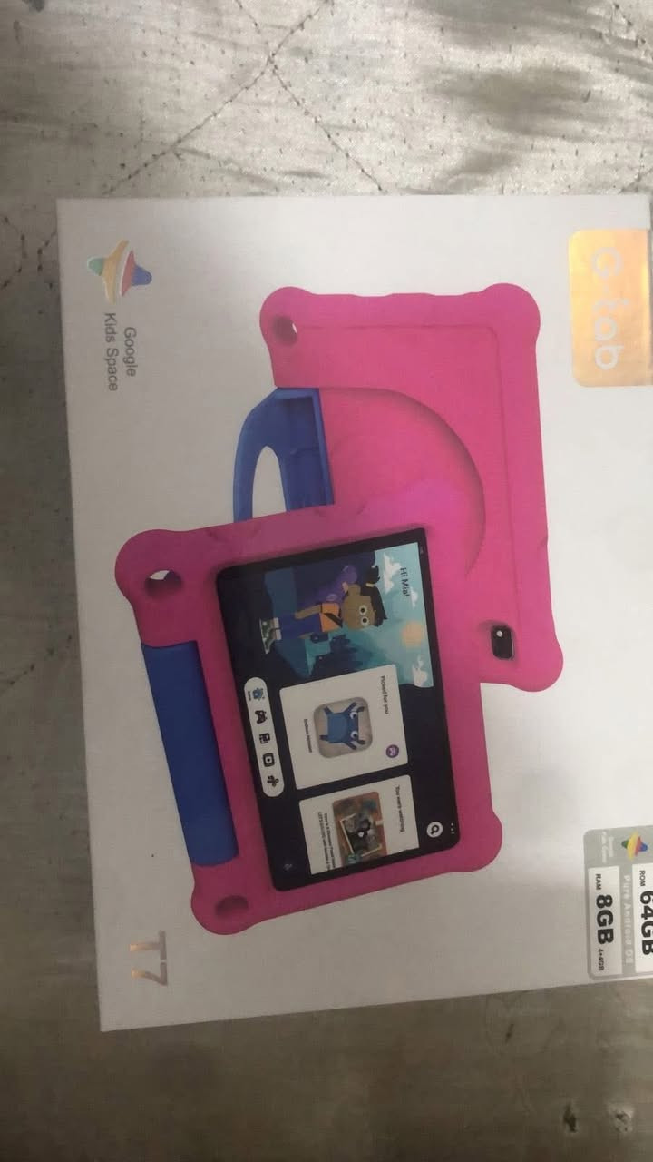 سلام عليكم ايباد G-tab ايباد اطفال ذاكرته 64 ايباد فقط مفتوح من الكارتون لغرض الفحص بي لزكة من الشركة و كفره مدرع مقاوم للوكعات القوية 
السعر 90 الف يوجد توصيل محافظات 
عنوان بغداد 
*********** متوفر واتساب و خط
