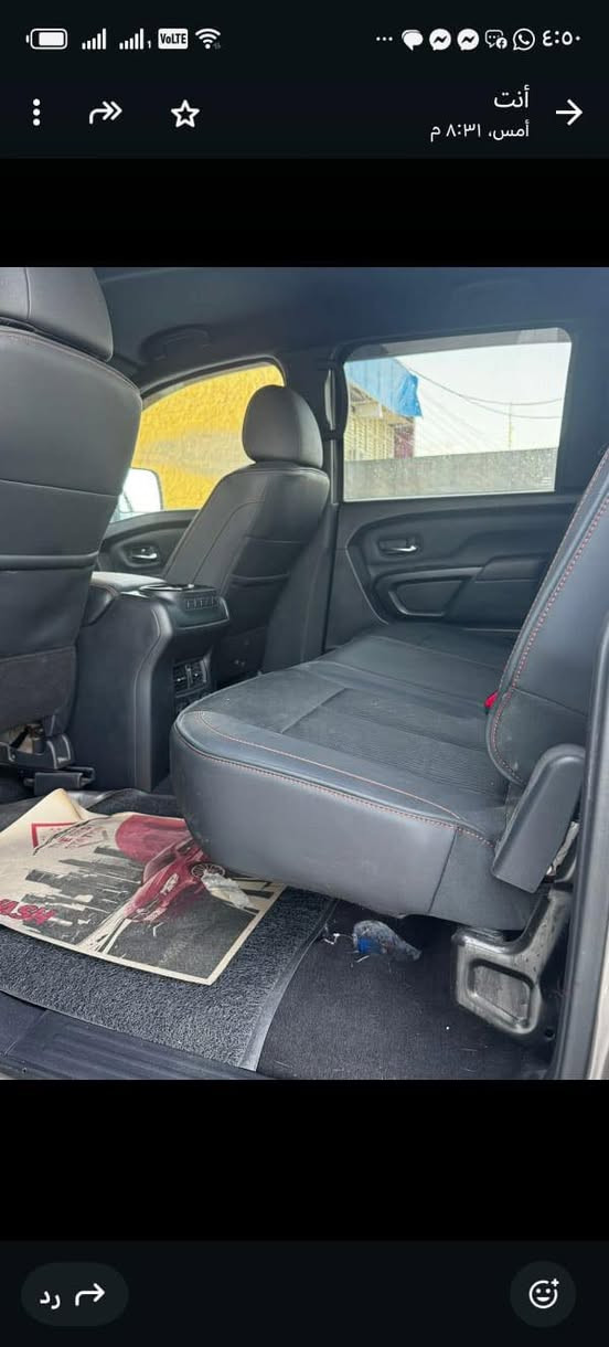 سلام عليكم نيسان تيتان موديل ٢٠٢٣
فول مواصفات فئهPRO4X
سياره جديده بمعنه الكلمه 
سعر ٢٦٠بيه مجال 
عنوان بابل المسيب 
***********
