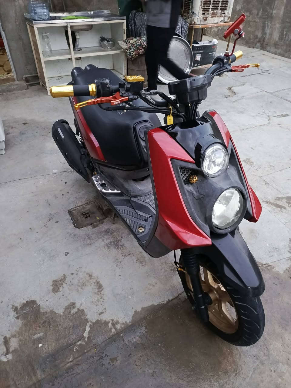 سلام وعليكم سكنس جبلي لدراجة منزله ع ايدي كله محسن ودهن مزويل الله يشهد شلعه معدل تخبل بيه ستيرن و يدات بريك وستان تلفون وقبق عمبار مزودات وسستم كامل سماعات وشاشه وكامرة خلفية والاسبايدر مالته موجود الاصلي هوة والدرع الامامي سعر  1300 بيهة مجال مكان بياع تقاطع درويش ***********
