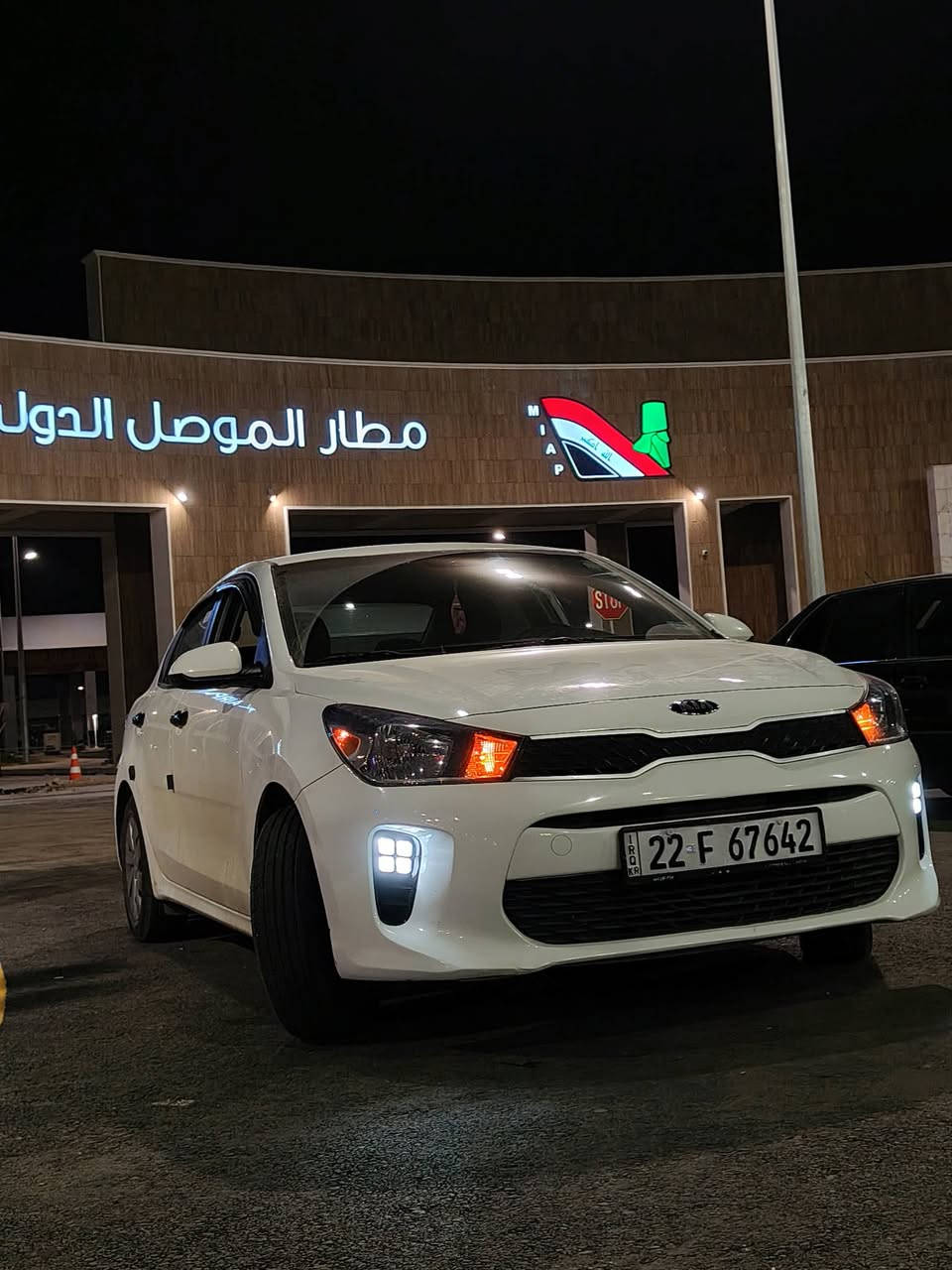 السلام عليكم سيارة كي ريو 2019
السيارة ضررها حلو
السعر خاص 
***********
***********
