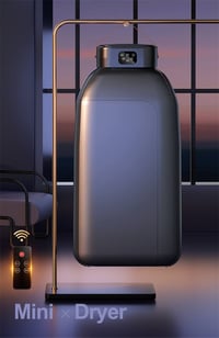 📑مجفف ملابس محمول صغير الحجم (ميني دراير)، يتميز بالآتي:  مصمم للاستخد...