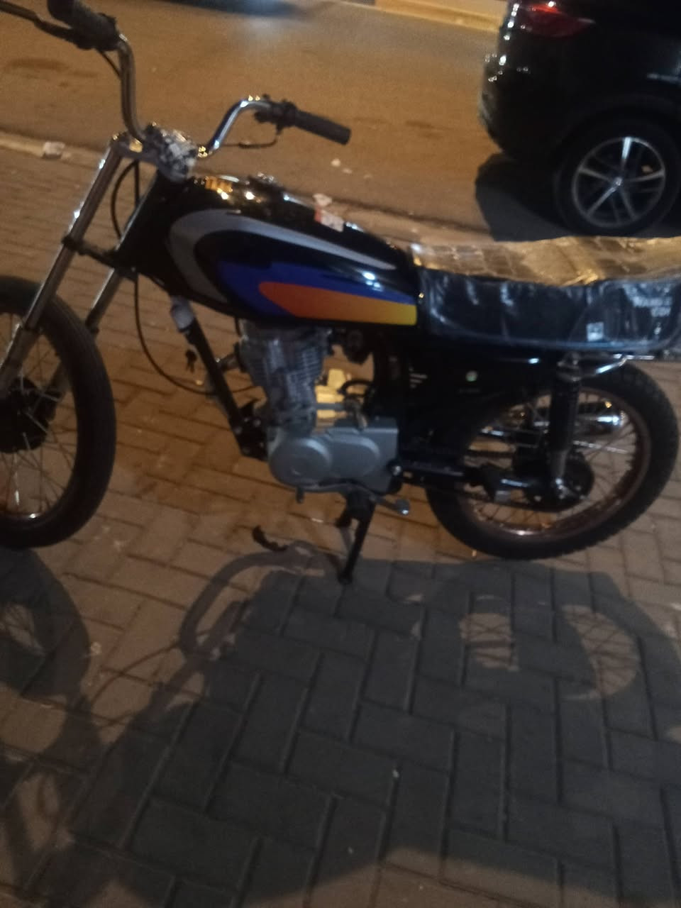 السلام عليكم من رخصت مدير الكروب
دراجة للبيع مديل 2019 وراق صولي مكينة رابيدو مبدلةبستم غراضهة كلة جديد تانكي كشن ماشة خلفية 
سعر خاص ***********
