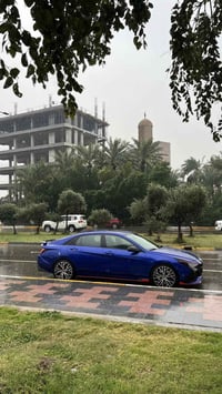 بسم الله الرحمن الرحيم سيارتي للبيع 💙  Hyundai Elentra N 2023   المواص...