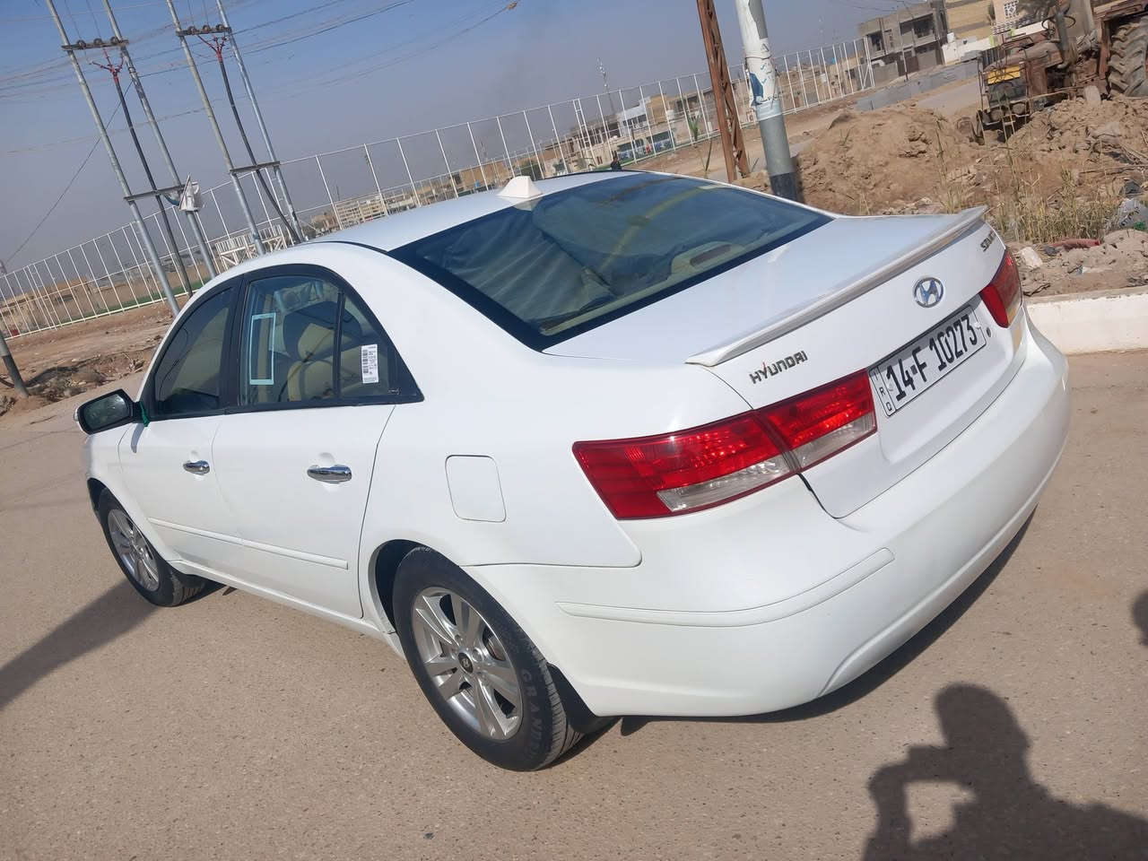 السلام عليكم ورحمة الله وبركاتة 
هواندي سوناتا 2011فول مواصفات رقم بصره دولي مشروع وطني لغايه 2029تحويل ثاني يوم /خليجي بيها اربع قطع صبغ / محرك 2000/سياره مجهزه اي شي محرك حداديه تخم تاير تبريد ثلاجه /السعر 117/ للاستفسار الاتصال على الرقم *********** العنوان ذي قار قضاء النصر 
#مكلف بالنشر وغير متواجد عل الفيس
