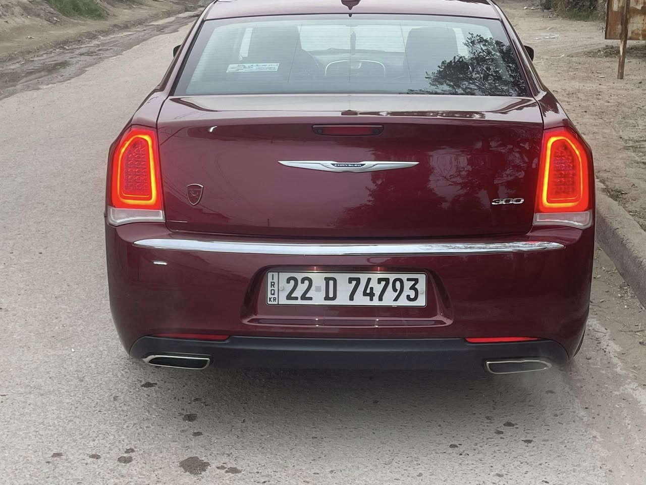 كرايسلر موديل 2020لمتد
وارد. أمريكي صور الحادث موجوده 

المواصفات بصمه سلايتً تشغيل عن بعد لون كرزي. تو ويل وباقي المواصفات معروفه  

ايً ستفسار اتصل ع هذاً الرقم***********

العنون بغداد
