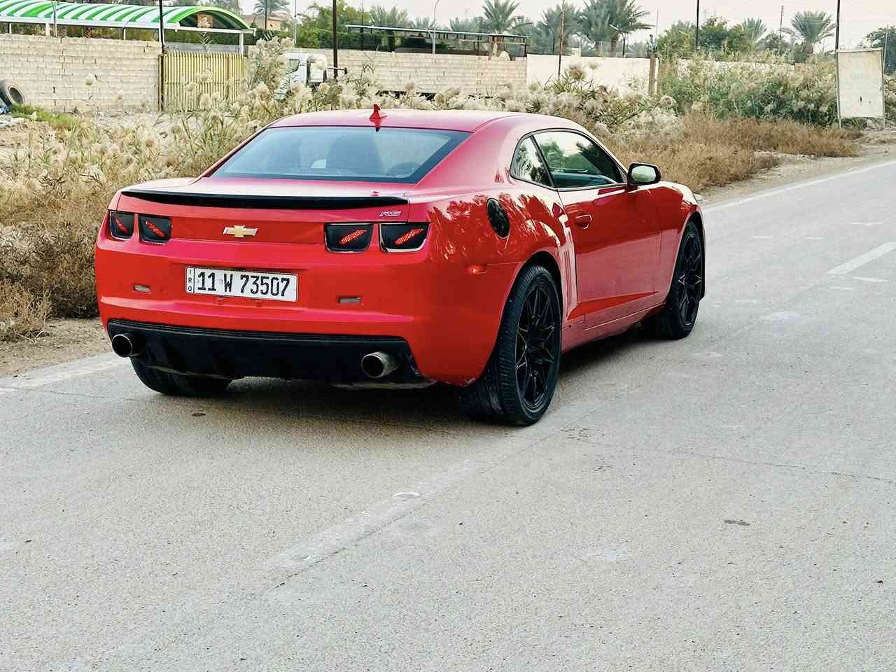 كمارو 2013 RSضرار جاملق خلفي بيها صبغ 4 قطع اني ابيع حزام
شواصي و لغد مكفول 

كير و محرك و اكسل مكفول 

6 سلندر 3600

تخم تاير و صدر خلفي امامي كله جديد 

شاشه و حساس خلفي  و كشن كهرباء ثنين 

كيجات يم الكير و كامره 

سياره ماشيه 160 تقريبا 

الله شاهد سياره احلى من الصور ما بيها كل نقص السعر 90 بيها مجال شراي شي قليل *********** مكان بغداد
