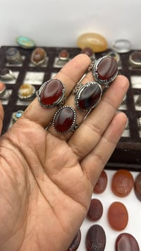 خواتم • عقيق يماني • نجف