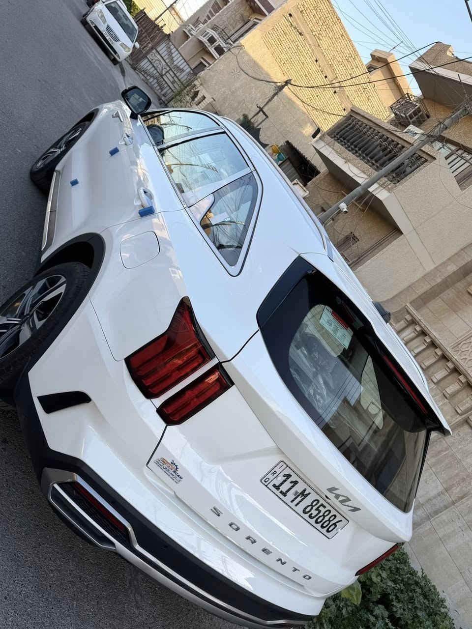 كيا سورنتو خليجي موديل 2022 رقم بغداد ماشيه 41 مكفوله من الضربه والصبغ عدا بارد شويه بلباب  محرك 6 سلندر 3500  
7 راكب جنطه كهرباء كشنات كهرباء سايد بريك بصمه تشغيل عن بعد حساسات امامي خلفي سياره فول عدا فتحه تخم تاير سبير منازل بصمات عدد 2 سياره جديده مكاني بغداد الاطباء 
السعر 265

***********
