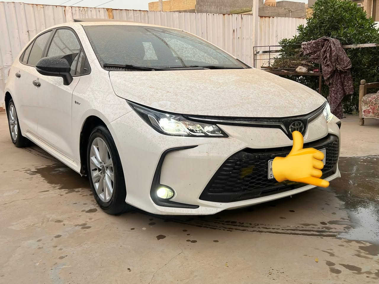 للبيع كورلا موديل 2024 مكفوله كفاله  رقم بابل ماشيه 23 جديده السيارهم ***********
