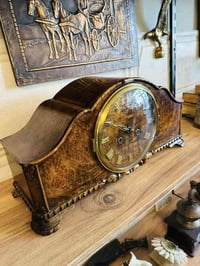 ساعة المانية • ماكنة نحاس • تدق نص وساعة