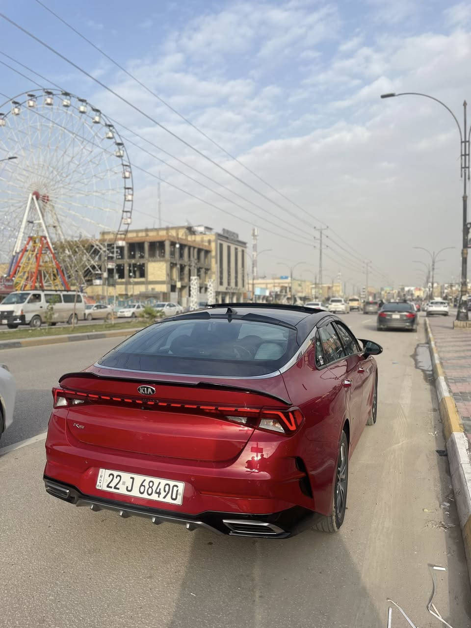 سلام عليكم
للبيع وراد خليجي K5 2021

مواصفات :
بصمة تشغيل وبصمة ابواب
تشغيل عن بعد بنوراما
محرك 2000 دوش
شاشة كبيرة
تحكمات جهتين
مثبت سرعه
3 مودات قيادة ( ايكو / نورمل / سبورت )
عدسات زنون بلاد
حساسات امامي خلفي
ومعروفة المواصفات الباقية مال خليجي

عليها مري باتمان + سبويلر + شفقة 

السيارة كفاله عامة بيها تكحيلات بسيطة وبارد واحد راسلني وادزلك صورها

رقم اربيل تحويل وكالة بليعجبك معروضة ب١٩٥ وبيها مجال للشراي ويشلع عيوني
ومراوس حسب القناعة
*********** مكان السيارة كربلاء
