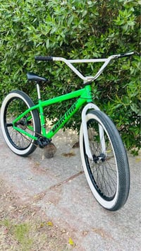 🤍  للبيع بايسكل BMX جديد حجم 27.5  بريك خلفي سدك شيمانو تايرات خط ابيض...