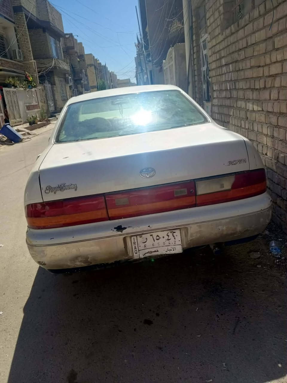 سيارة نوع بطه تيوتا ياباني مديل ٩٤ رقم انبار الماني مشروع وطني مكفوله من الكص ونقل جثه السياره يرادله شويه ترتيب السعر ٣٠ وبيه مجال مكان السيارة بغداد الشعله للاستفسار الاتصال *********** مكلف بنشر التفصيل اكثر عبر الاتصال او تساب
