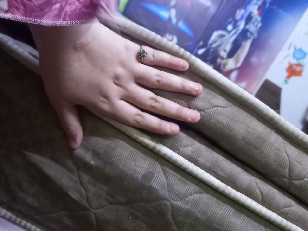 سرير حديد وزن ثقيل ودوشك اصلي بغداد, العراق


**إذا كنت صاحب هذا الإعلان وتريد حذفه لأي سبب، رجاءا أرسل رسالة إلى الدعم الفني**