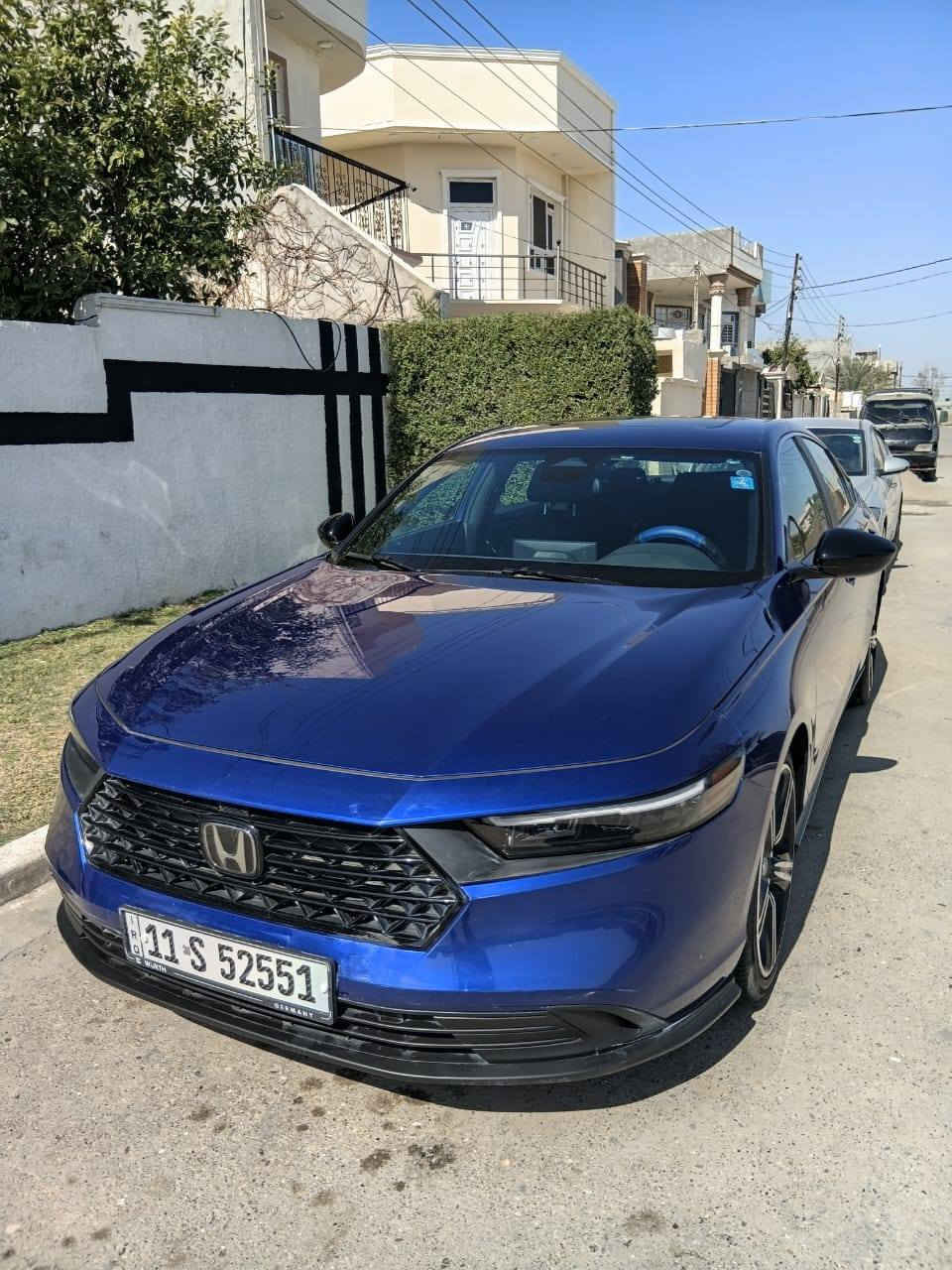 هوندا اكورد هايبرد موديل 24 مواصفات سبورت Leبدون ايرباك ترقيم جديد بغداد سنويه بسمي شرط تحويل سعر 175 بيه مجال ***********
