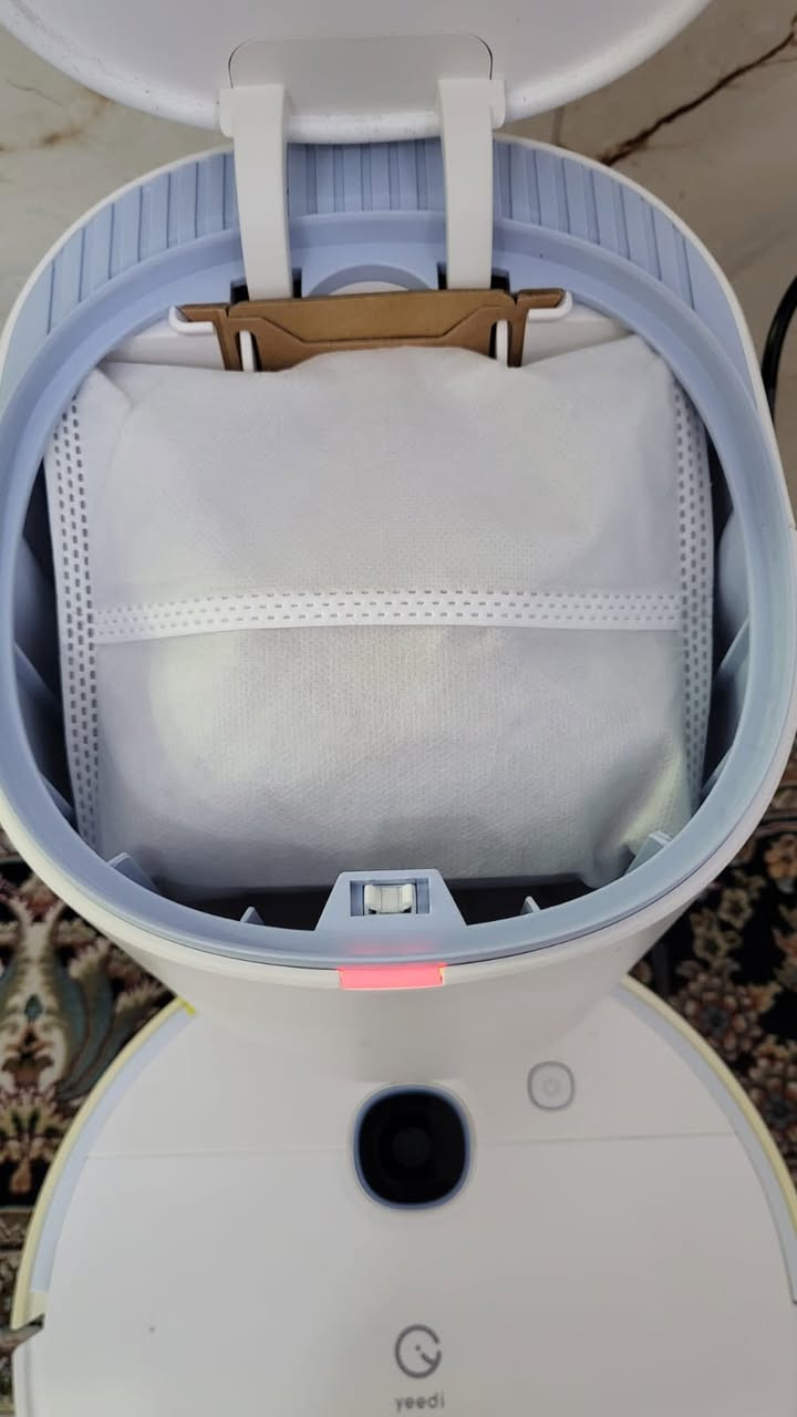 مكنسة ماركة yeedi تفريغ ذاتي بالكرتون مثل ما واضح

 Top highlights
Brand Yeedi
Model Name yeedi vac station
Surface Recommendation Hard Floor
Special Feature Anti-Collision, App Control, Carpet Detection, LiDAR Navigation, Smart Mapping, Voice Control
Color White 2
Product Dimensions 20"L x 17.95"W x 16.93"H
[Smart and Ultra-slim Design] Compared to LiDAR navigation robotic vacuum cleaners, the yeedi Vac Station utilizes advanced visual navigation technology, resulting in precise mapping and a sleeker, more slimline body design. It effortlessly glides around furniture, easily accesses hard-to-reach areas, and navigates narrow spaces to effectively eliminate dust and dirt. Enjoy efficient and agile cleaning without any concerns of getting stuck.
[Hands-Free Cleaning for 60 Days] Enjoy hassle-free cleaning with the yeedi vac station. Its self-emptying system sucks dirt into a large 2.5L capacity bag, eliminating the need for frequent emptying for up to 60 days. Say goodbye to maintenance and hello to more free time!
[Effortless Vacuuming and Mopping] With powerful 3000pa suction and intelligent mopping, the yeedi vac station effortlessly vacuums and mops your floors in one go. It automatically detects carpets, increases suction power, and avoids mopping on carpets, ensuring thorough cleaning without sacrificing convenience. Experience impeccable floors with ease!
[Long Lasting Cleaning and Easy Room Customization] Designed for big cleaning tasks, the yeedi vac station offers an extended 200-minute runtime. It seamlessly resumes cleaning from where it left off after recharging. The smart system recognizes your rooms and creates a customizable home map. Easily choose specific rooms or mark areas to clean or avoid with a simple tap on the map.
[Convenient Control and Customization] Take control of your cleaning routine with the user-friendly yeedi app. Schedule cleanings, set boundaries, and choose the cleaning mode that suits your needs. You can even control the vacuum using Amazon Alexa or Google Assistant. Cleaning has never been more convenient! "
[Package Contents and Warranty]yeedi vac station package includes Robotic Vacuum Cleaner x 1, Self-Empty Station x 1, Main Brush x 1, Side Brush x 1, HEPA Filter x 1, Water Tank x 1, Dustbin x 1, Mopping Modular x 1 and User Guide. Designed for US voltage 100-130V and compatible with 2.4GHz WiFi. We provide a warranty period and dedicated customer support for your peace of mind, if any quality problems occur during the warranty period, feel free to contact us for a refund or exchange.


**إذا كنت صاحب هذا الإعلان وتريد حذفه لأي سبب، رجاءا أرسل رسالة إلى الدعم الفني**