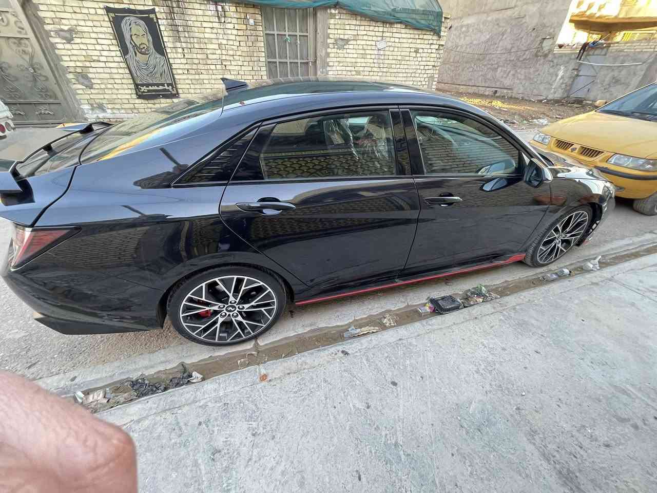 النوع: Hyundai Elantra N
الموديل: 2023
اللون: أسود
الوقود: بنزين
نظام الدفع: أمامي FWD
القير: أوتوماتيك 8 سرعات DCT
المحرك: 2.0 لتر تيربو
القوة: 276 حصان
العزم: 392 نيوتن متر

التجهيزات:

باكج N Performance رياضي

عدادات رقمية وشاشة وسطية كبيرة

مقاعد رياضية N

رادار + مانع تصادم

كاميرا خلفية

مثبت سرعة

جنوط رياضية 19 إنش

دخول ذكي وتشغيل بصمة

أنظمة أمان كاملة

بدون. ارقام. ..
السعر160  

للاستفسار ***********
