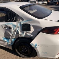 البيع كورلا هايبر ٢٠٢١.   تباع على حادثه سابق بيه قطعتين صبغ.  ماشيه ٩...