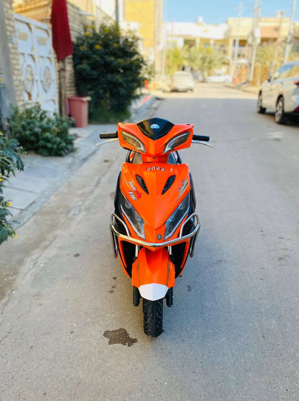 للبيع جامبو هوشه حديث تايون.    دراجه جديده ونضيفه ماعوزه شي سلف هندر لايتات اشاير جك عالي ناصي كله شغال بيه ماعوزه شي  مامفتوحه دراجه الف ما اذب عليه  السعر 700 وبيه مجال
مكان ناصريه مركز ***********
