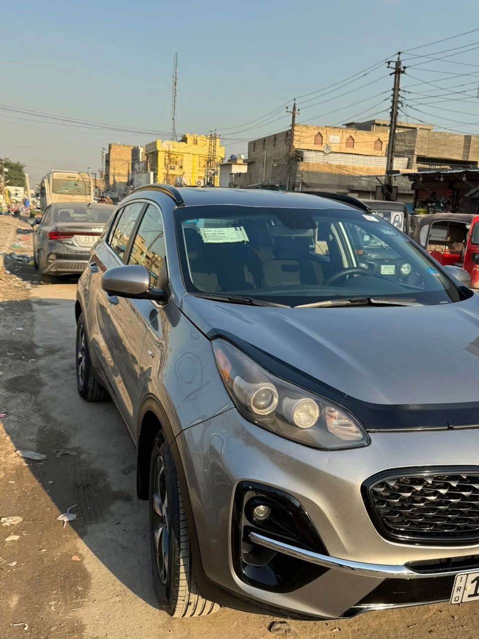 سلام عليكم كيه سبورتج مديل 2021 بسمي تحويل ثاني يوم سياره كفاله ماشيه 75 وارد السونار موجود بل منشور 
مكينه 2400 صدر جديد تخم تاير جديد مكاني بغداد الدوره رقم ***********
