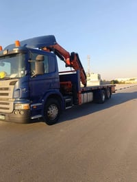سكانيا ٢٠٠٥ • كرين ١٢ طن • طول البدي ٧٫٢٥م