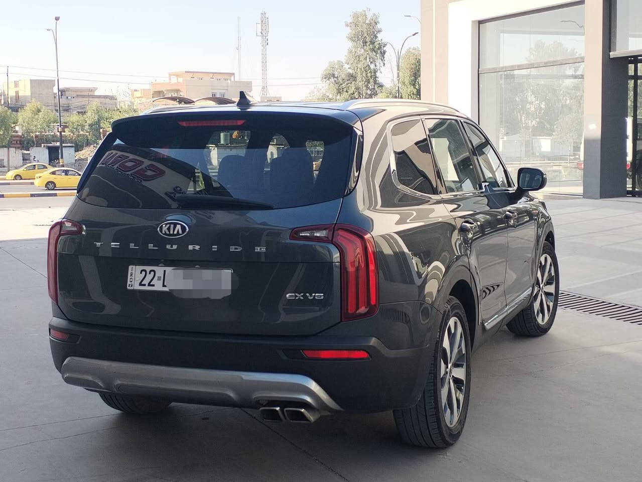 تلورايد 2021 EX
ضررها چاملغ+ربع بونيد بدون ايرباگ
بصمه تشغيل وابواب 
فتحه سلايد 
انظمة قياده ماوس
هاند بريك كهربائي
اوتو هولد
ستيرن رجاج وتوقف ذاتي بحالة الخطر
كشن منفصل 7 راكب vip 
كشنات كهربائية الامامية وتبريد+تدفئة
شاشة كبيرة
كاميرا دوراة
حساسات خلفية
رادار امامي وجانبي 
توقف ذاتي
مخارج شحن كل السياره  
بيع او مراوس بأقل حسب القناعة
صور الضرر خاص ب 265$ ومجال
مكان السيارة أربيل
***********
