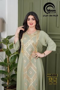 دشداشة كشمير • صيفي • مقاسات ٤٠-٤٨