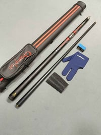 كيوب ماركة هاكتك فايبر كاربون مع كامل ملحقاته ويا  وزنه 19 سن وقفل طلق...