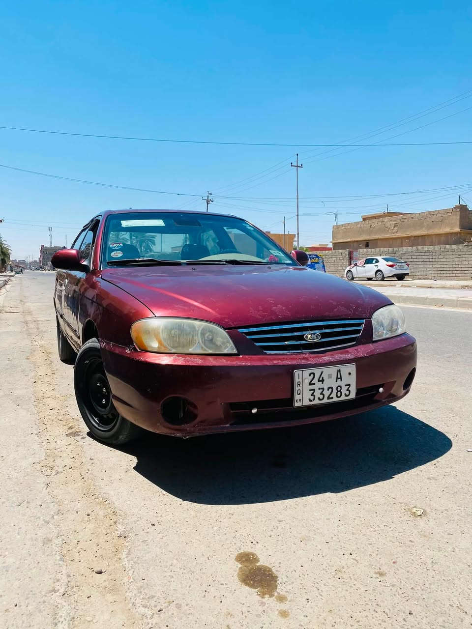 السلام عليكم كيا سبترا 2003 صبغ حزام جماليه فقط كير محرك شرط 200 دوش المرغوب تخم تاير جديد كهربائيات كلها شرط صدر شرط تبريد شغال رقم دهوك سنويه ال2029 
صاحب الشرعي يسكن تكريت القادسيه تحويل ثاني يوم 
السعر المطلوب 47 وبيها مجال للطيبين عنوان سياره صلاح الدين بيجي.  
رقم الهاتف ***********
