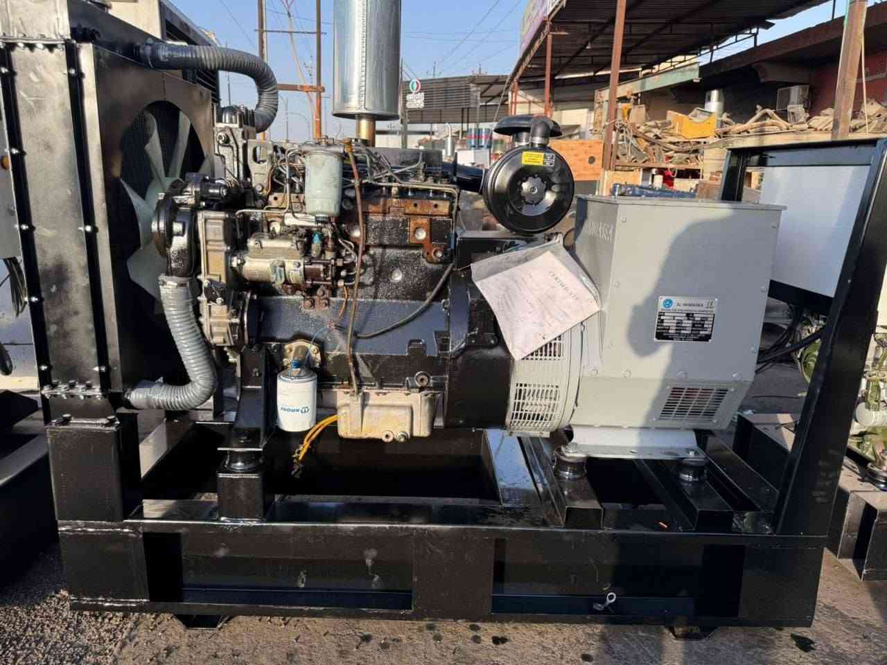 بيركنز  4 سلندر انكليزي 
توليد ٥٠ كيفي ينطي 120 امبير 
يصرف 5 لتر بالساعة 
محرك ما مفتوح
 توليد جديدد 
راديتر كبير
ضمان شغل 
عنوان موصل


**إذا كنت صاحب هذا الإعلان وتريد حذفه لأي سبب، رجاءا أرسل رسالة إلى الدعم الفني**