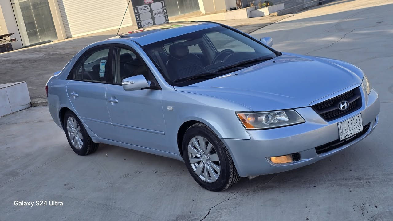 السعر 93 $$
هونداي سوناتا 2008 فول مواصفات مواصفات 4 سلندر دوش حجم 2400  كير اوتوماتيك تبريد ثلج شاشه وكامره سلايت كشن كهرب وجلد وتحكمات ستيرن ويل كب ظرر باب السايق وصبغ عام جماليه سياره نظيفه وجاهزه رقم نينوى الماني مشروع وطني سنويه جديده شرط التحويل 
للاستفسار ***********
***********
