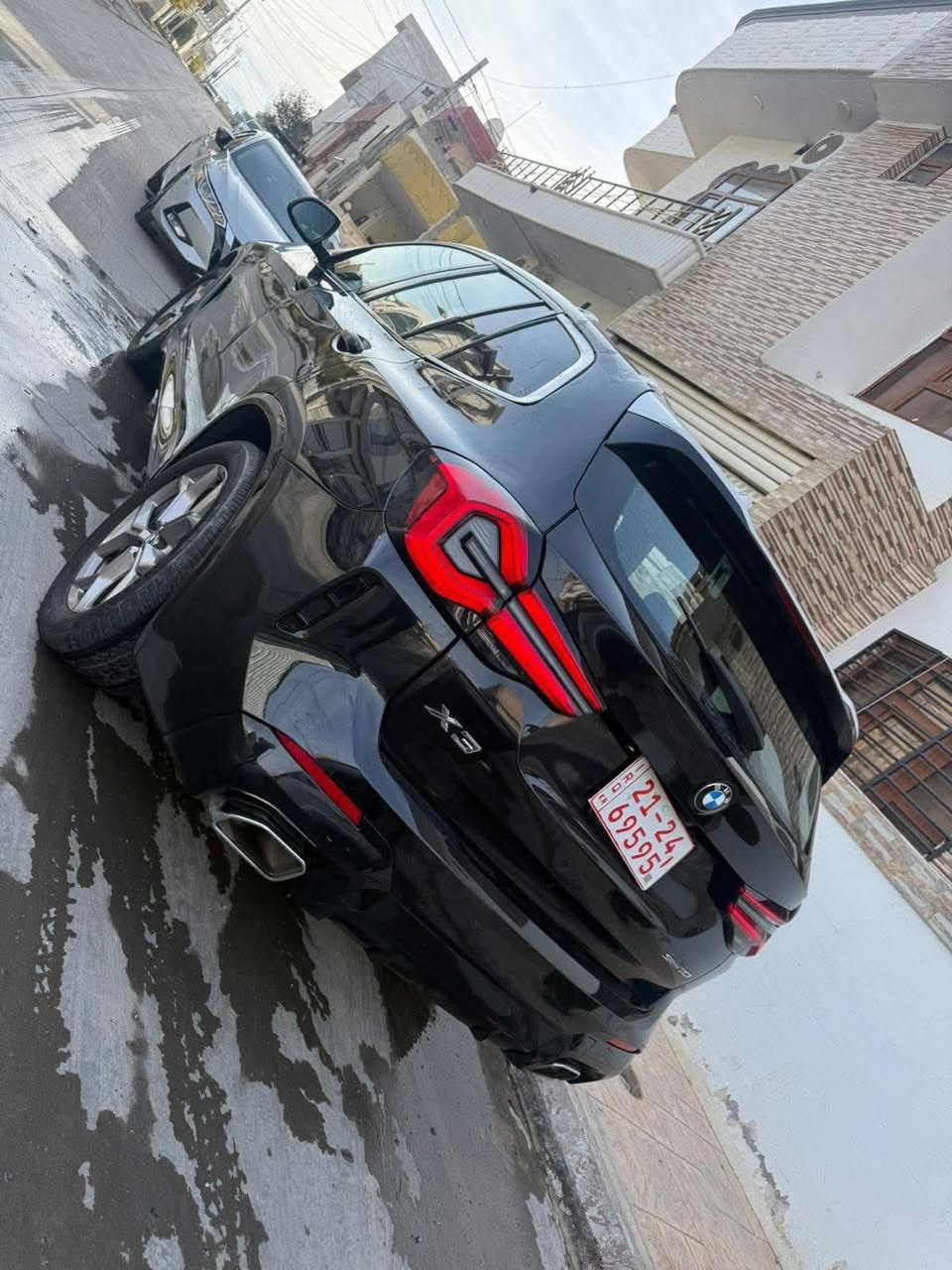 BMW X3 2022
السلام عليكم للبيع بسعر مناسب  رقم سليمانيه 
M pakage بلادي 
ماشيه ٢٨ 
بانوراما 
بردات 
بصمه ابوآب
صندوق كهرباء  بلقدم 
ايرباك فقط برده
 بيها ضرر  قماره  والسياره مصبوغه عام   
السعر ٢٢٠ 
للاستفسار *********** مكاني بغداد
