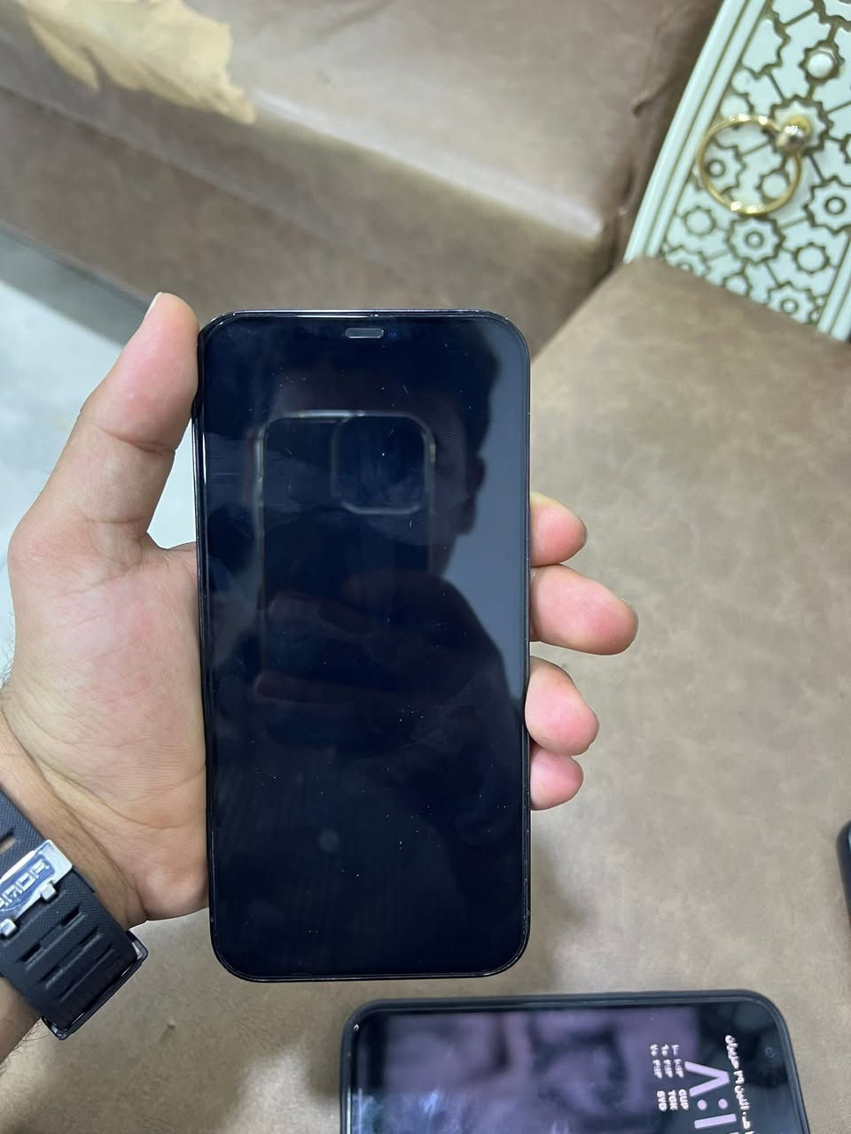 السلام عليكم تلفون 12 برو ماكس شرق اوسط تلفون كفاله شرط نضافه عاليه بطاريه 78 ذاكره 256 مكاني كربلاء الحر السعر 450 ومجاله كلش بسيط *********** شباب اني مكلف بالنشر الشراي ينتصل ع الرقم كاتب كافه التفاصيل

