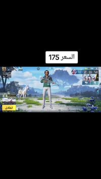 حساب ببجي موبايل للبيع مستوى الحساب75 اللبسات المثك52 الخوذ40 الشنط43 ...