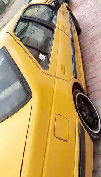 السلام عليكم بيجو بارص 15 سيارة نصبتهة حلوة مكينة وكير تبريد خير من الله تعال وكلب سنوية 26 شهر 1 السعر48 وبيهة مجال ***********
