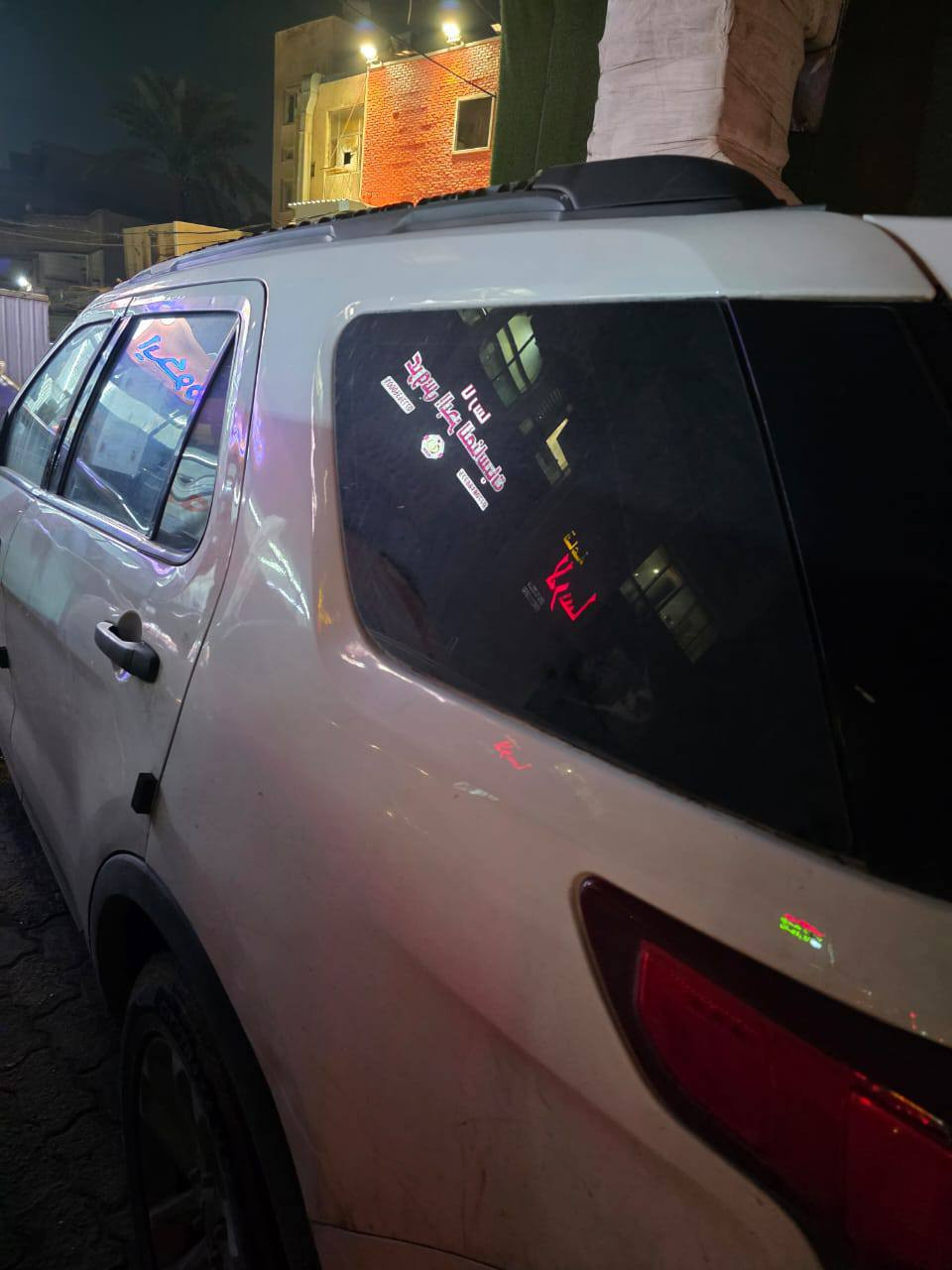 فورد اكسبلور 2017  رقم اربيل دولي
7 راكب 
6 سلندر محرك جديد مال كصة
السيارة نظام بانزين مع غاز منظومة متكاملة 60 لتر 
فور ويل  
تحكم ستيرن 
3 قطع تبريد 
محرك مكفول 
كير مكفول 
تايرات جدد 
رقم الشاصي مع السونار مرفق
مكان السيارة بغداد 
السعر 175 
***********
